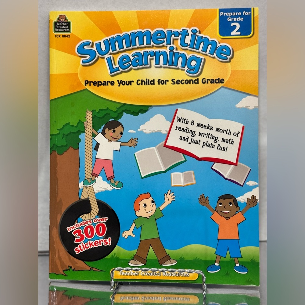 Teacher Created Resources Summertime Learning Prepare Your Child for 2nd Grade